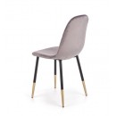 Стул HALMAR K379 серый/черный